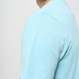 T-shirt uomo girocollo celeste 710671438 407 RALPH LAUREN 