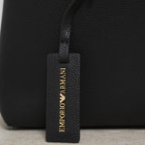 Borsa a mano donna in pelle nera EW000361 AF12103MC032 EMPORIO ARMANI 