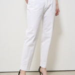 Pantalone donna bianco ALICEL RG1270XWHITE BERWICH 