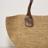 Borsa donna Tokyo in rafia beige TOKYOII TEA IBELIV 