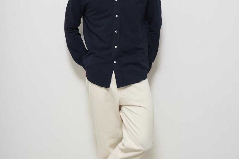 Camicia uomo blu 710654408 016 RALPH LAUREN 