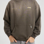 Felpa uomo con cappuccio grigio MLM4270 WASHED OLIVE REPRESENT 