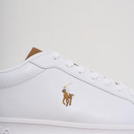 Sneakers uomo bianche e cammello 809877598 001 RALPH LAUREN 