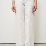 Pantalone donna wide-leg bianco 173874 D9469011 INCOTEX 