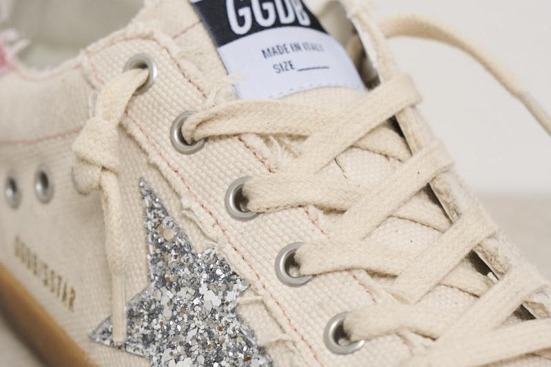 Sneakers donna Super-Star talloncino rosa GWF00107 F00684315712 GOLDEN GOOSE 