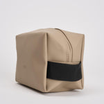 Borsa da toilette Wash Bag Small impermeabile beige 15580 133 RAINS 