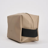 Borsa da toilette Wash Bag Small impermeabile beige 15580 133 RAINS 