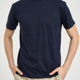 T-shirt uomo girocollo blu SH000760 BLU ACCADEMIE TESSILI 
