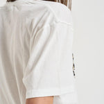 T-shirt donna Walker bianca 12128 IVY1LEOPARDIVORY ANINE BING 