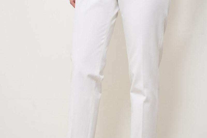Pantalone dritto in gamba misto lino 172832 D6584010 INCOTEX 