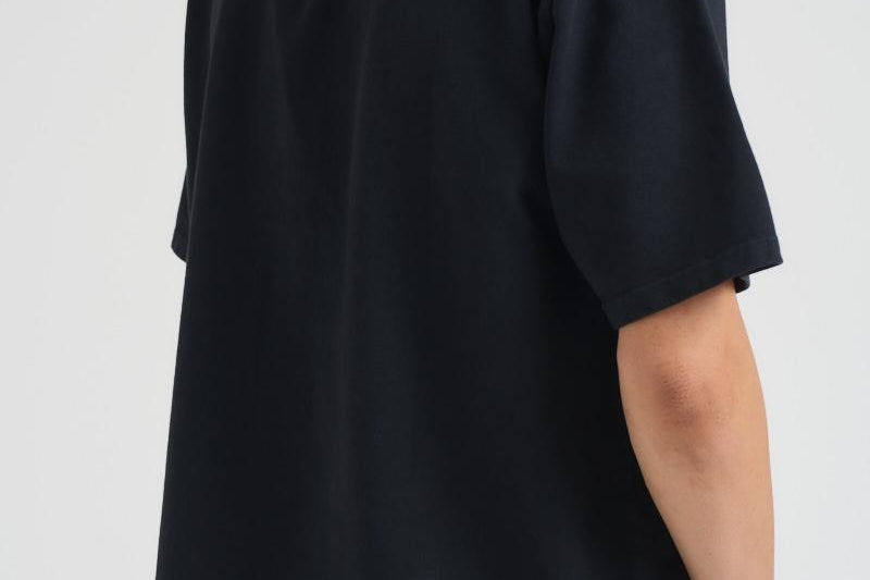 T-shirt uomo girocollo grigia con stampa TT13012 VINTAGEBLACK0027 RHUDE 