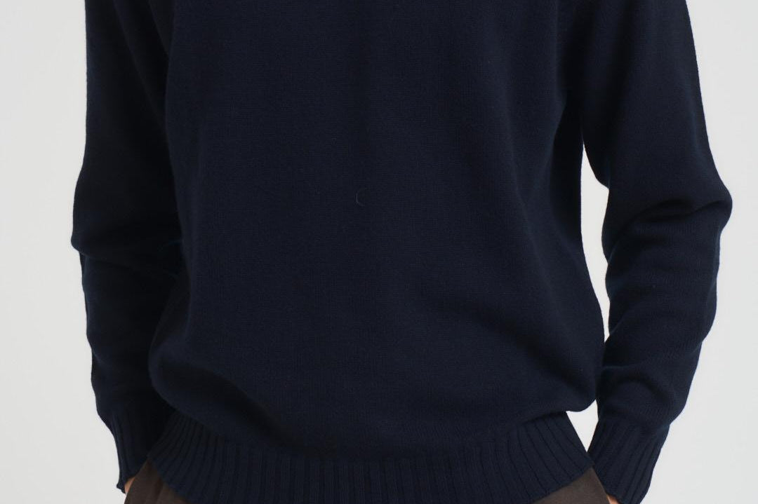 Maglia uomo girocollo blu notte GC3ML WC7R891 FILIPPO DE LAURENTIS 