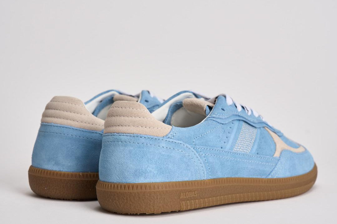 Sneakers donna Tb. 490 azzurro e crema S100471 58 ALOHAS 