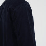 Overshirt uomo in velluto a coste blu 1000541 460 LES DEUX 
