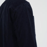 Overshirt uomo in velluto a coste blu 1000541 460 LES DEUX 