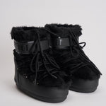 Stivale donna Low Faux Fur nero 1409390 N001BLACK MOON BOOT 