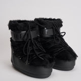 Stivale donna Low Faux Fur nero 1409390 N001BLACK MOON BOOT 