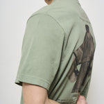 T-shirt uomo girocollo verde 2100037 S0091V0055 STONE ISLAND 