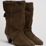 Stivale in camoscio drappeggiato BO0188FB C1A20S50BZ ISABEL MARANT 