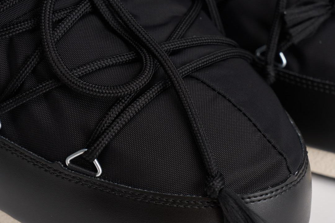 Stivale donna da neve nero in nylon 1409340 N001BLACK MOON BOOT 