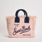 Borsa donna Vanity Mini a righe rosa VANITYMINI 03448L MC2 SAINT BARTH 