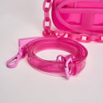 Borsa a spalla donna fuxia X08396 P8763T4222 DIESEL 