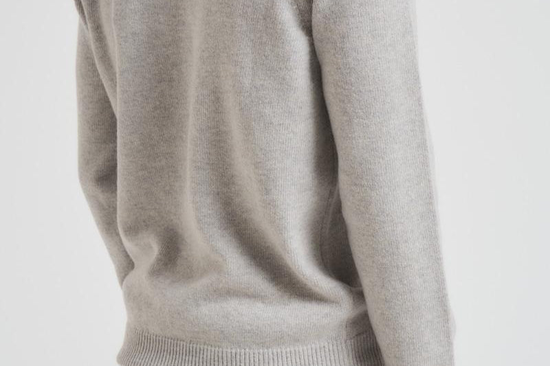 Maglia uomo girocollo grigio chiaro 5100072 S00A3V0M64 STONE ISLAND 