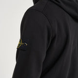 Felpa uomo con zip nera 6100061 S0051V0029 STONE ISLAND 