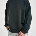 Felpa uomo girocollo antracite GUP01938 P00214690498 GOLDEN GOOSE 