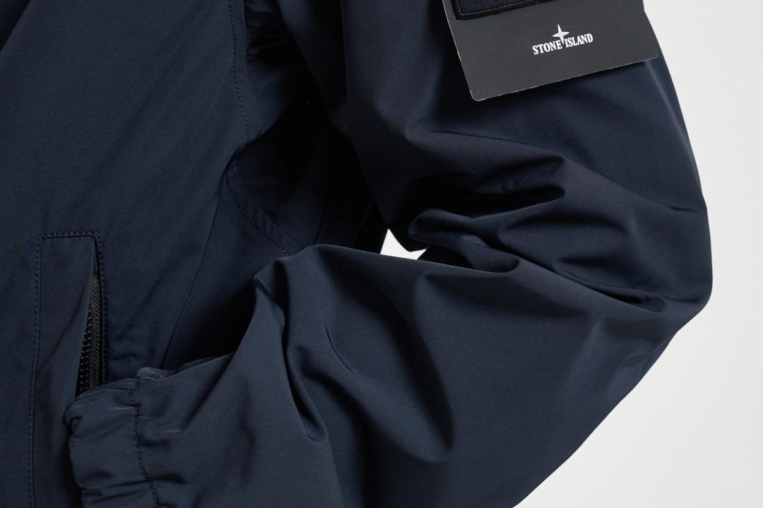 Giacca uomo mezzo collo blu 4100033 S0026V0020 STONE ISLAND 