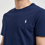 T-shirt uomo girocollo blu 710671438 525 RALPH LAUREN 