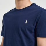 T-shirt uomo girocollo blu 710671438 525 RALPH LAUREN 