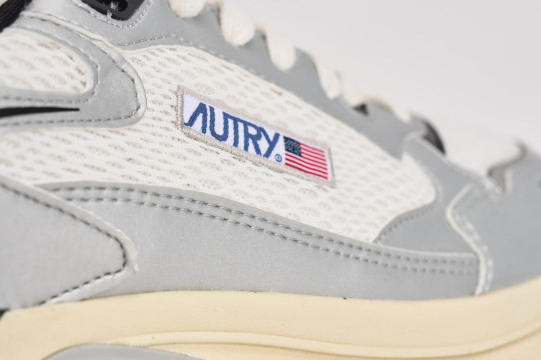 Sneakers uomo Hyperway Low grigia e bianca HYLM MV03 AUTRY 