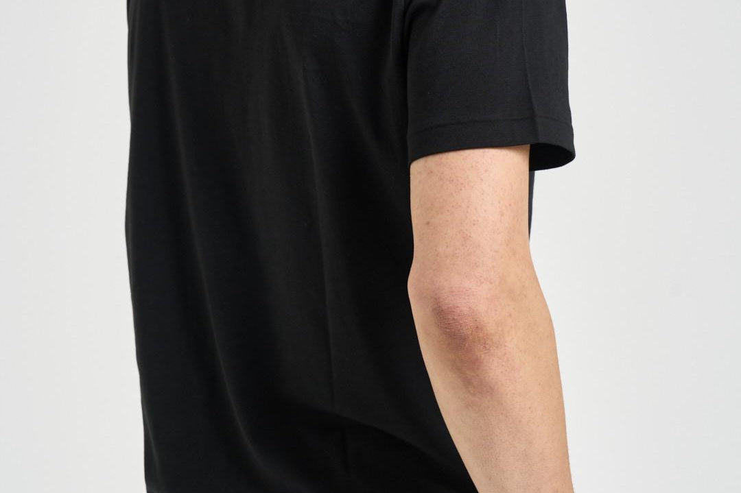 T-shirt uomo girocollo nera 710680785 001 RALPH LAUREN 