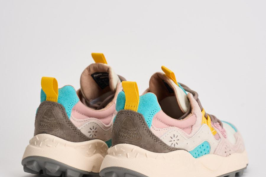 Sneakers donna Yamano 3 multicolor YAMANO3W 1B54LIGHT PINK FLOWER MOUNTAIN 