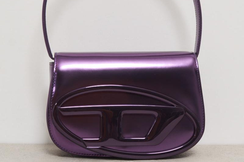 Borsa donna a spalla 1DR viola X08396 PS202T5205 DIESEL 
