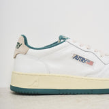 Sneakers uomo Medalist panna e verde AULM VS06 AUTRY 