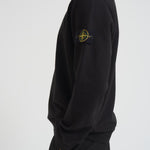 Felpa uomo girocollo nera 6100028 S0A20V0029 STONE ISLAND 