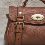 Borsa donna marrone Alexa mini RL6595 736G653 MULBERRY 
