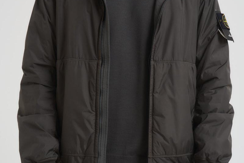 Piumino uomo Crinkle Reps NY grigio 4100013 S0A23V0062 STONE ISLAND 