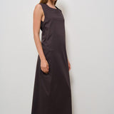 Abito donna lungo marrone L5SK35 W26 LIVIANA CONTI 