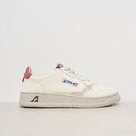 Sneakers donna bianca e fragola AULW NE01 AUTRY 