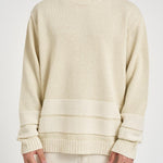 Maglia uomo girocollo panna 5100043 S00XGV0M93 STONE ISLAND 