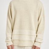 Maglia uomo girocollo panna 5100043 S00XGV0M93 STONE ISLAND 