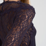Top donna Diem in raso blu HT0694FA C3J05IBKMD ISABEL MARANT 