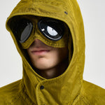 Giubbotto uomo con cappuccio verde OW072A 246 C.P. COMPANY 