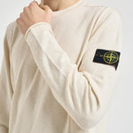 Maglia uomo girocollo panna 5100052 S00B0V0093 STONE ISLAND 