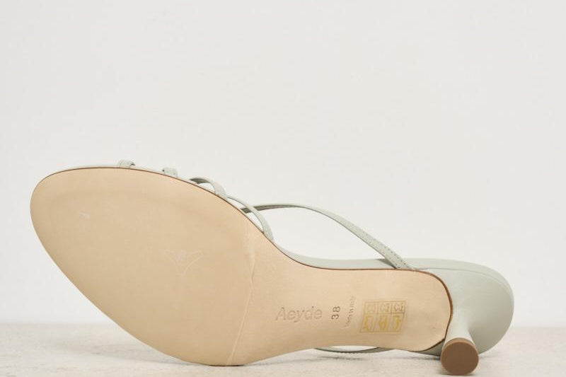 Sandali mule donna Abby grigio chiaro PRAR55ST141 CLOUD AEYDE 