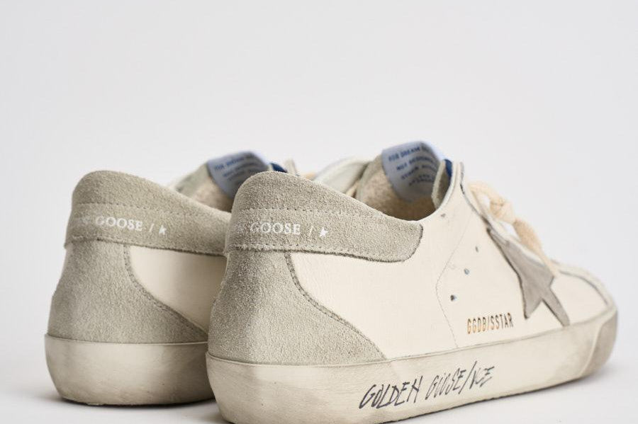 Sneakers uomo Super-Star grigie GMF00102 F00535911166 GOLDEN GOOSE 