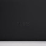 Borsa da toilette Wash Bag Small impermeabile nera 15580 01 RAINS 